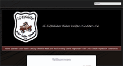 Desktop Screenshot of ig-eifelbiker.de